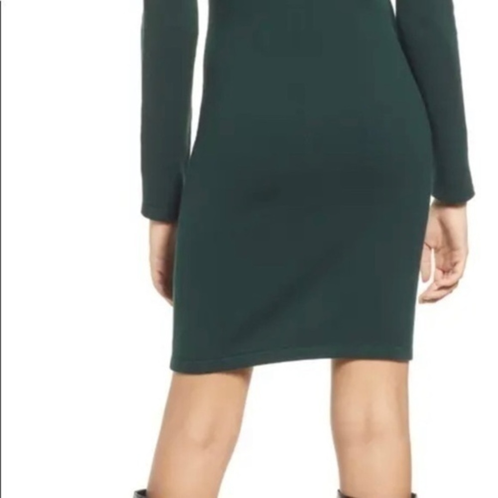 FRENCH CONNECTION Babysoft Long Sleeve Mock Neck Knit Dress